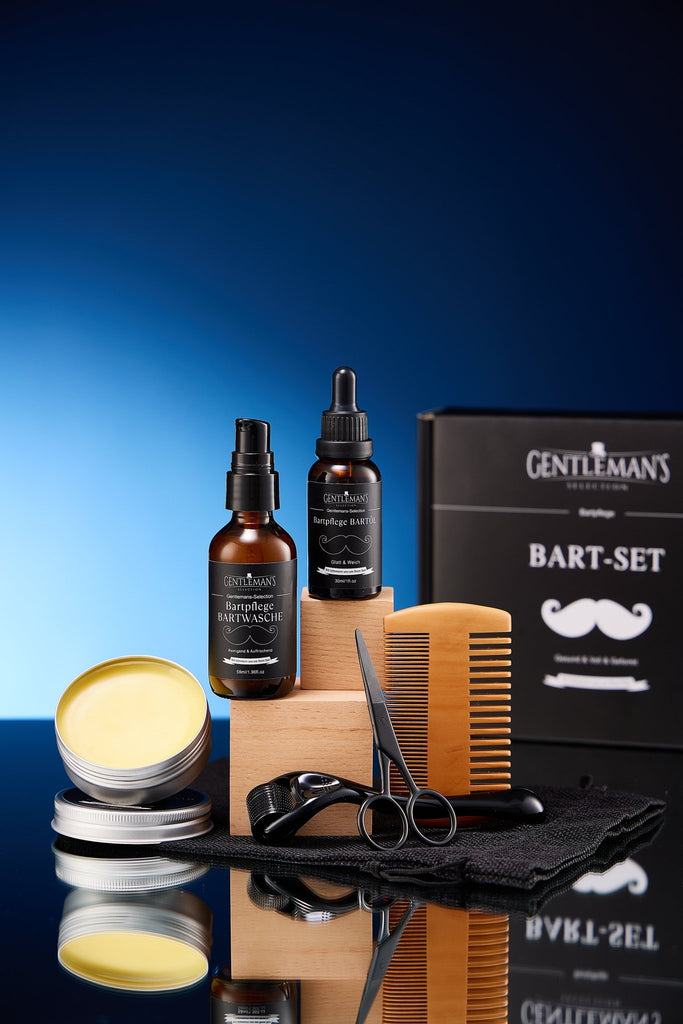 Bartpflege - Set 7 - teilig – Premium Geschenkbox – Bartpflege | Gentleman's Selection