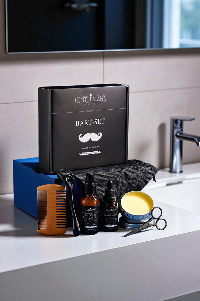 Bartpflege - Set 7 - teilig – Premium Geschenkbox – Bartpflege | Gentleman's Selection