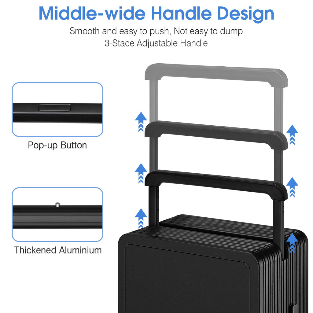 Bordcase Kabinenkoffer Trolley – TSA - Schloss & 360° Rollen – Reisegepäck | Gentleman's Selection