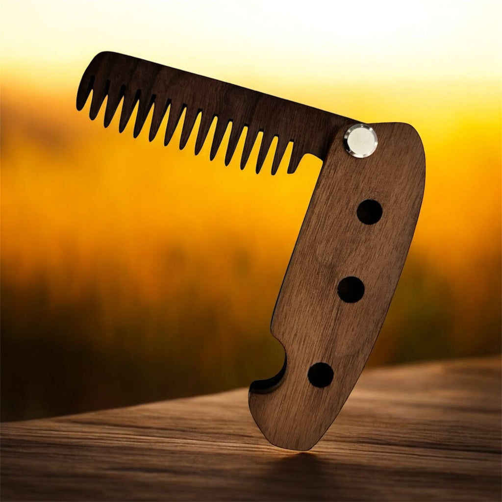 Falt - Bartkamm Holz – Personalisierbar mit Gravur – Bartpflege | Gentleman's Selection