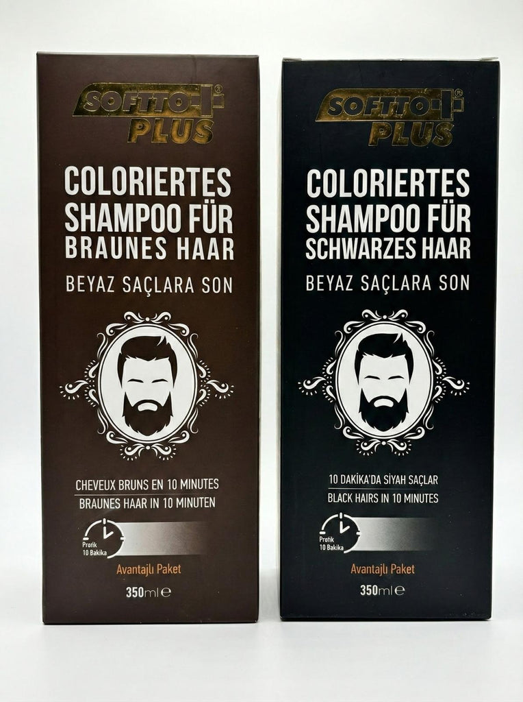 Farbshampoo Schwarz & Braun 350ml – 10 Min Wirkung – | Gentleman's Selection