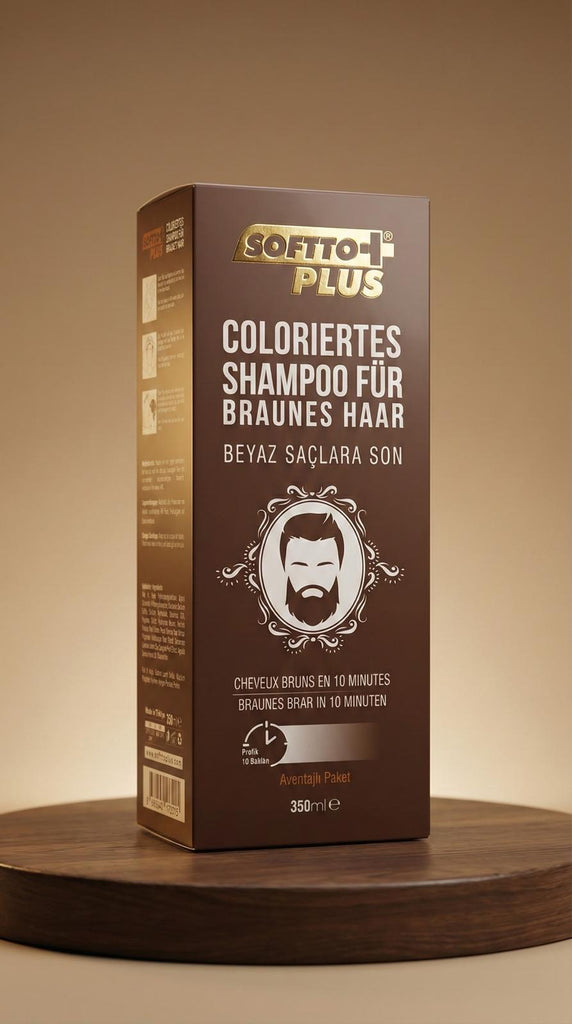 Farbshampoo Schwarz & Braun 350ml – 10 Min Wirkung – | Gentleman's Selection