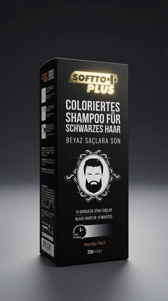 Farbshampoo Schwarz & Braun 350ml – 10 Min Wirkung – | Gentleman's Selection