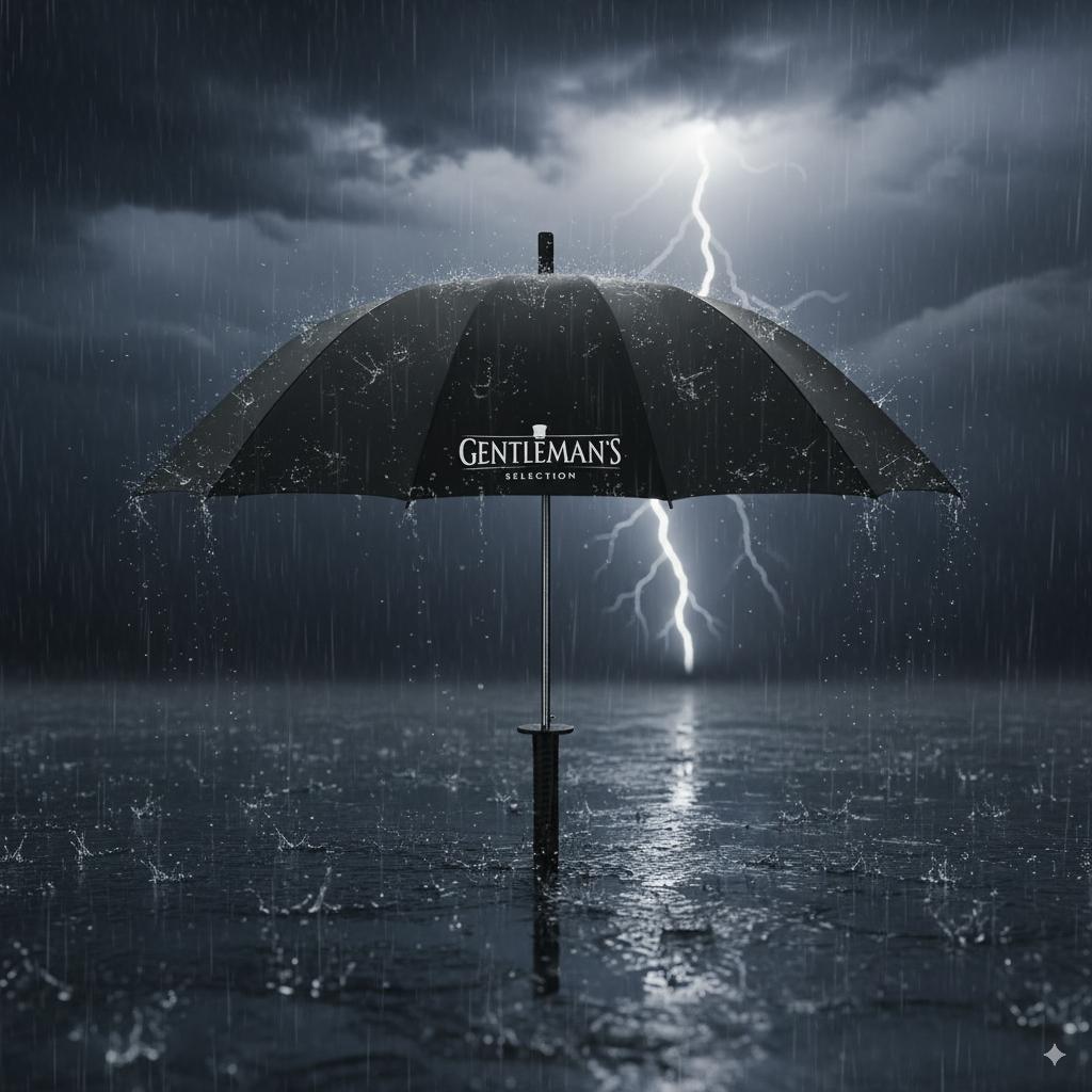 Gentleman - Selection Katana Regenschirm – Windfest & Stabil – Accessoire | Gentleman's Selection