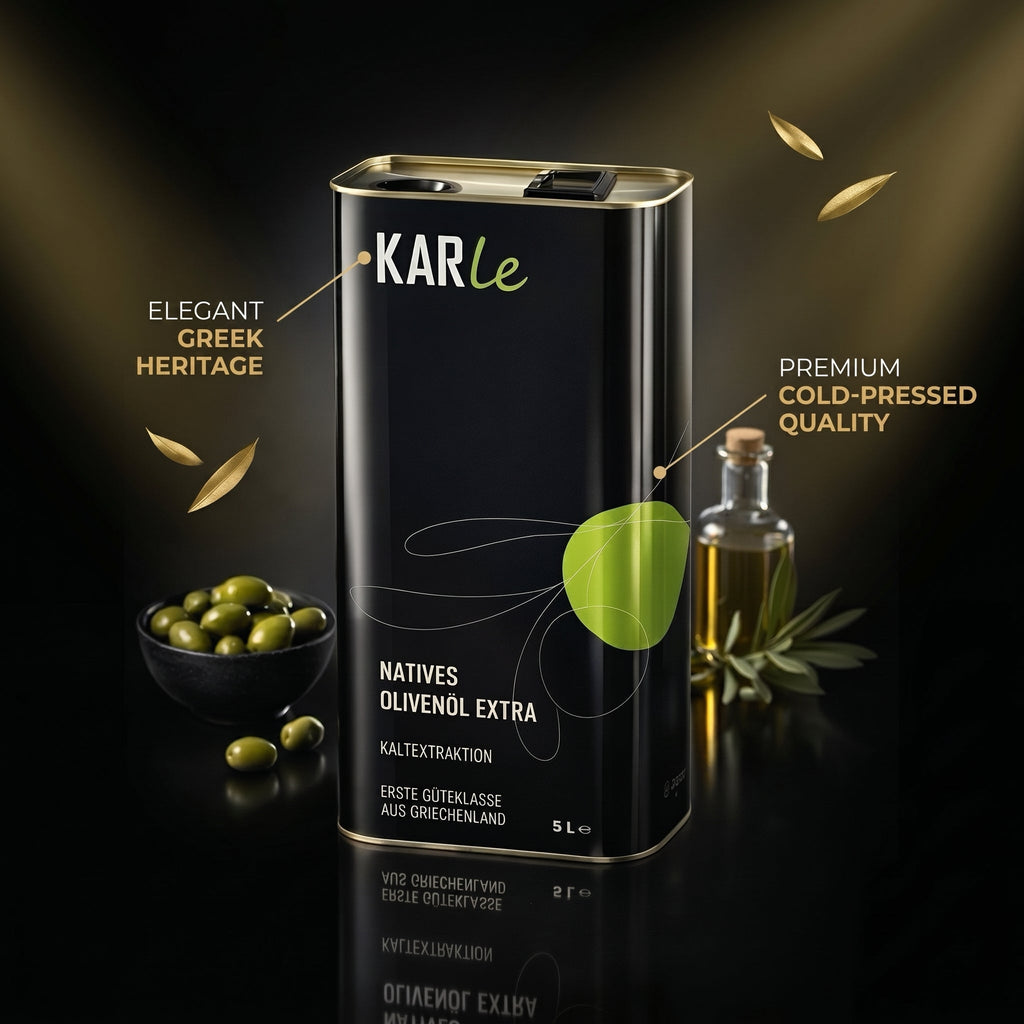 Griechisches Extra Natives Olivenöl 5L – Kaltgepresst, Erste Güteklasse | Gentleman's Selection – | Gentleman's Selection