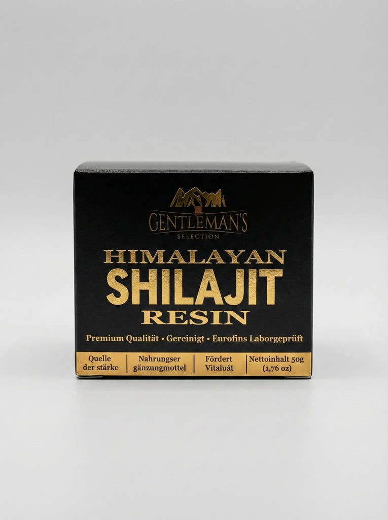 Himalaya Shilajit Harz 50g – Laborgeprüft & Premium – | Gentleman's Selection