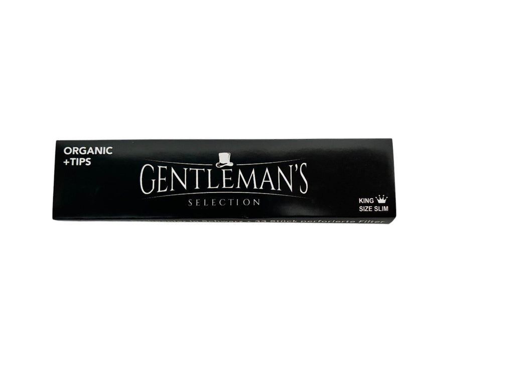 King Size Slim Papers Black – Ungebleicht & Vegan – Raucherzubehör | Gentleman's Selection