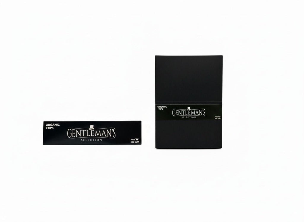 King Size Slim Papers Black – Ungebleicht & Vegan – Raucherzubehör | Gentleman's Selection