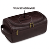 Kulturbeutel PU - Leder – Personalisierbar mit Gravur – Kulturbeutel | Gentleman's Selection
