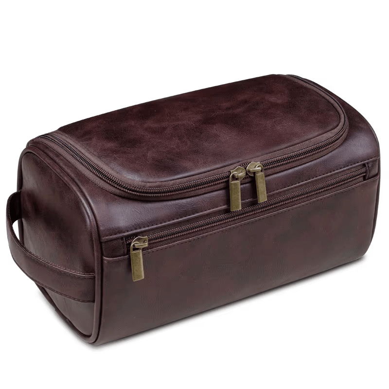 Kulturbeutel PU - Leder – Personalisierbar mit Gravur – Kulturbeutel | Gentleman's Selection