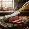 Profi Küchenmesser - Set 5 - tlg Edelstahl mit Hackbeil – | Gentleman's Selection