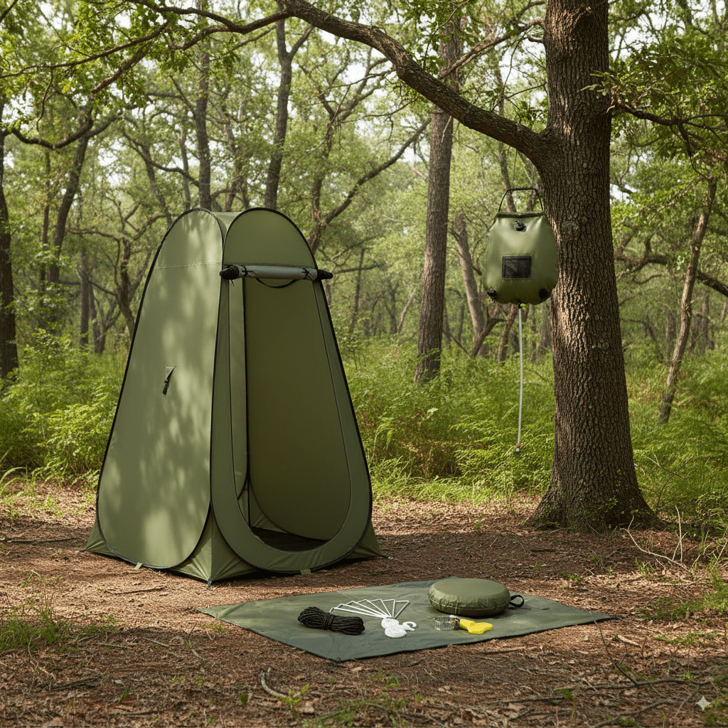 Solar - Campingdusche 20L – Faltbar & Stromlos – Campingausrüstung | Gentleman's Selection