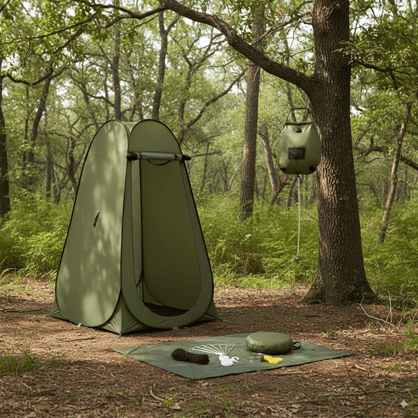 Solar - Campingdusche 20L – Faltbar & Stromlos – Campingausrüstung | Gentleman's Selection