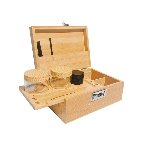 Stash Box Premium Set – Grinder & Zubehör inklusive – Stash Box | Gentleman's Selection