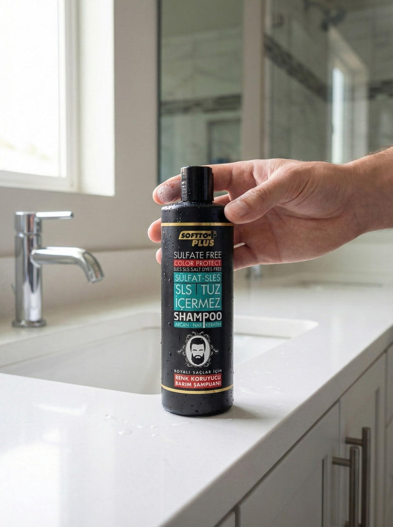 Sulfatfreies Color Shampoo – Argan, Keratin & Granatapfel – | Gentleman's Selection