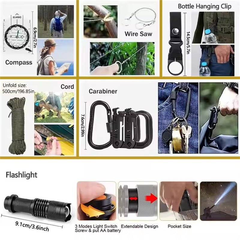 Survival & Notfall Kit 250 - teilig – Premium Qualität – Survival Kit | Gentleman's Selection