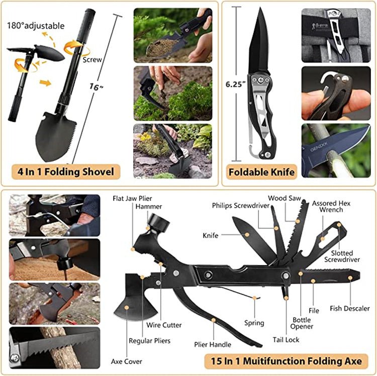 Survival & Notfall Kit 250 - teilig – Premium Qualität – Survival Kit | Gentleman's Selection