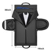 Weekender Reisetasche PU - Leder – 2 - in - 1 Kleidersack – Reisetasche | Gentleman's Selection