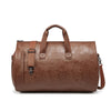 Weekender Reisetasche PU - Leder – 2 - in - 1 Kleidersack – Reisetasche | Gentleman's Selection