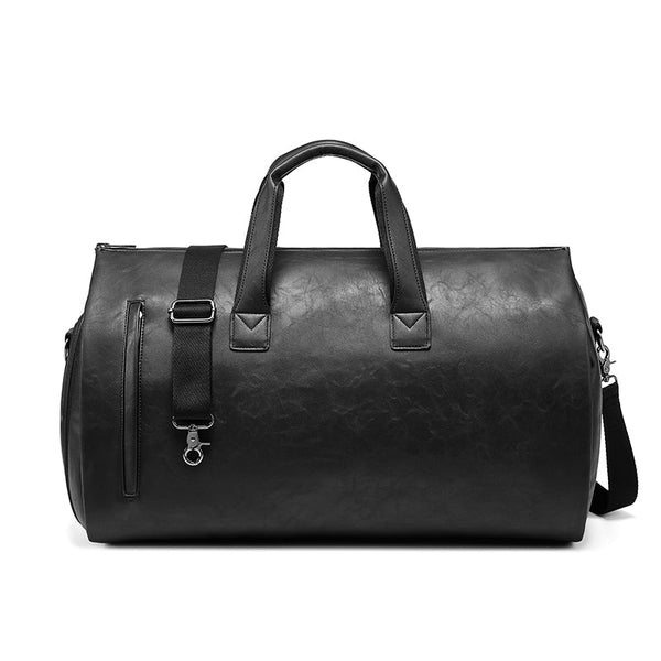 Weekender Reisetasche PU - Leder – 2 - in - 1 Kleidersack – Reisetasche | Gentleman's Selection