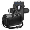 Weekender Reisetasche PU - Leder – 2 - in - 1 Kleidersack – Reisetasche | Gentleman's Selection
