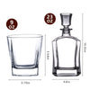 Whiskey Dekanter Set – Personalisierte Gravur - Holzbox – Whiskey Zubehör | Gentleman's Selection