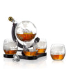 Whiskey - Set 6 - tlg – 3D - Schiff Karaffe & 4 Gläser – Whiskey Zubehör | Gentleman's Selection
