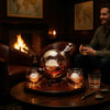 Whiskey - Set 6 - tlg – 3D - Schiff Karaffe & 4 Gläser – Whiskey Zubehör | Gentleman's Selection