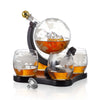 Whiskey - Set 6 - tlg – 3D - Schiff Karaffe & 4 Gläser – Whiskey Zubehör | Gentleman's Selection